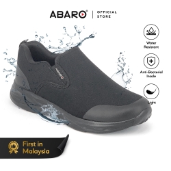 Black School Shoes Water Resistant Mesh + W2883 Primary Unisex ABARO 